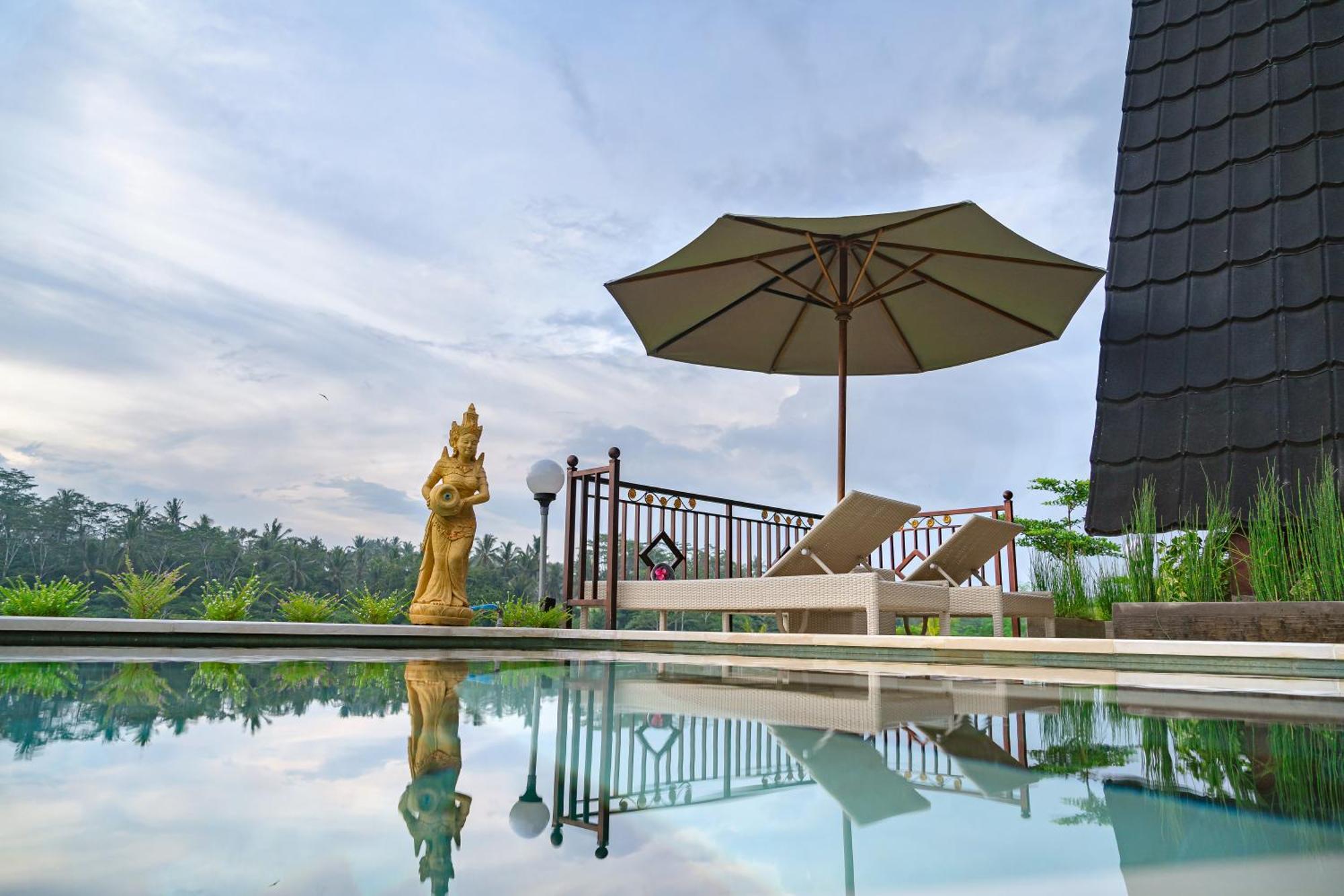 The Pyramid Ubud River Villas Payangan Eksteriør billede