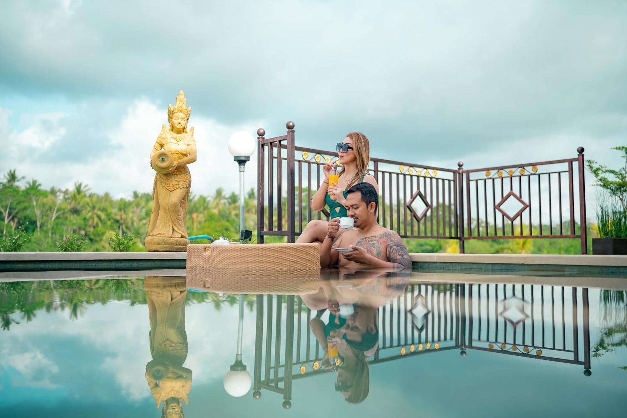 The Pyramid Ubud River Villas Payangan Eksteriør billede