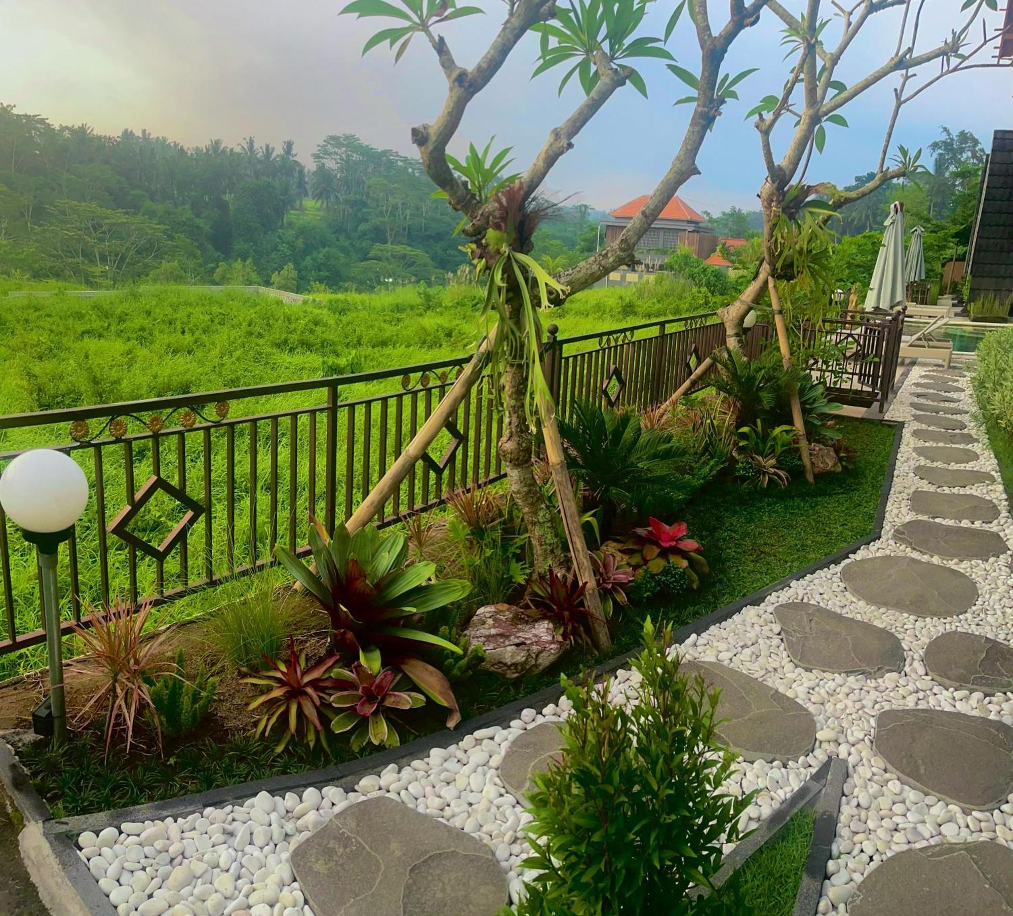 The Pyramid Ubud River Villas Payangan Eksteriør billede
